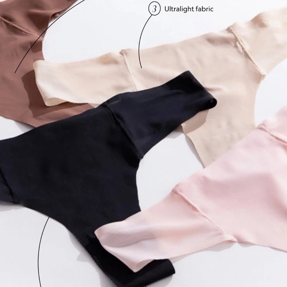 Uwila Warrior Terrarium Moss Green Seamless Thong panty - Picture 6 of 8